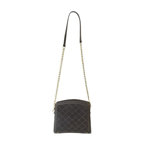 Lavenia Cross Body Bag with Gold Chain Strap