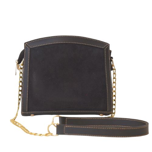 Lavenia Cross Body Bag with Gold Chain Strap